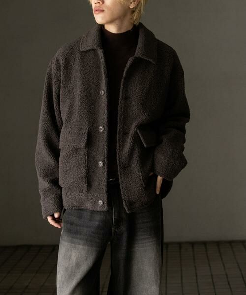 SENSE OF PLACE by URBAN RESEARCH / センスオブプレイス バイ アーバンリサーチ ブルゾン | プードルボアブルゾン | 詳細22