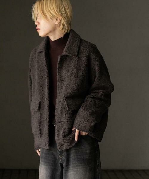 SENSE OF PLACE by URBAN RESEARCH / センスオブプレイス バイ アーバンリサーチ ブルゾン | プードルボアブルゾン | 詳細23