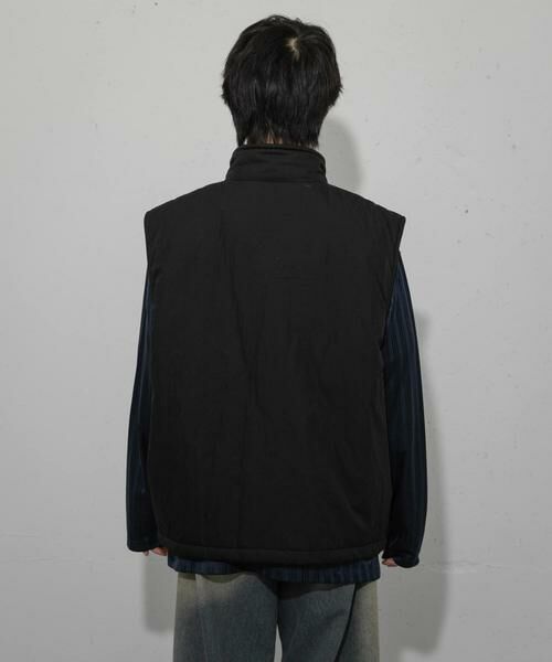 SENSE OF PLACE by URBAN RESEARCH / センスオブプレイス バイ アーバンリサーチ ダウンジャケット・ベスト | ダブルポケットトラックベスト | 詳細7