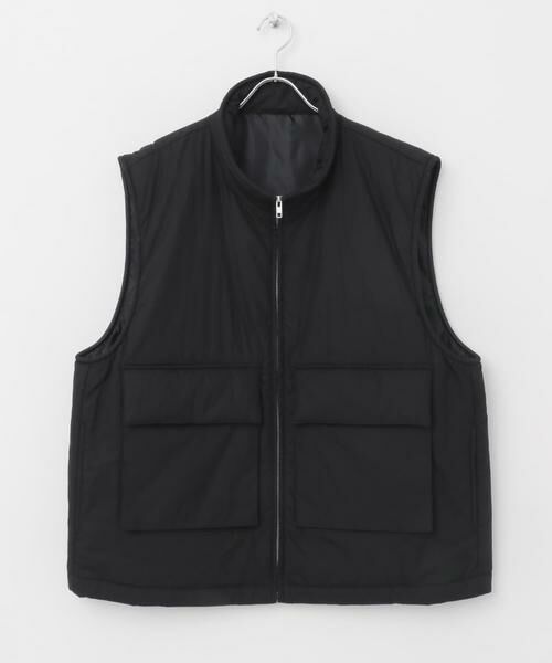 SENSE OF PLACE by URBAN RESEARCH / センスオブプレイス バイ アーバンリサーチ ダウンジャケット・ベスト | ダブルポケットトラックベスト | 詳細8