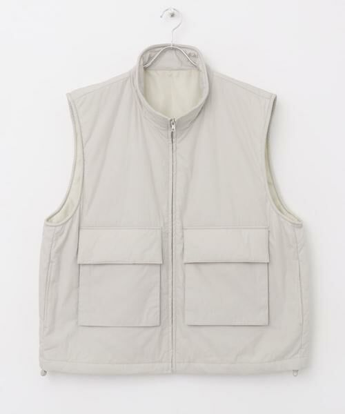 SENSE OF PLACE by URBAN RESEARCH / センスオブプレイス バイ アーバンリサーチ ダウンジャケット・ベスト | ダブルポケットトラックベスト | 詳細21