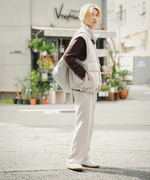 SENSE OF PLACE by URBAN RESEARCH / センスオブプレイス バイ アーバンリサーチ ダウンジャケット・ベスト | ダブルポケットトラックベスト | 詳細15