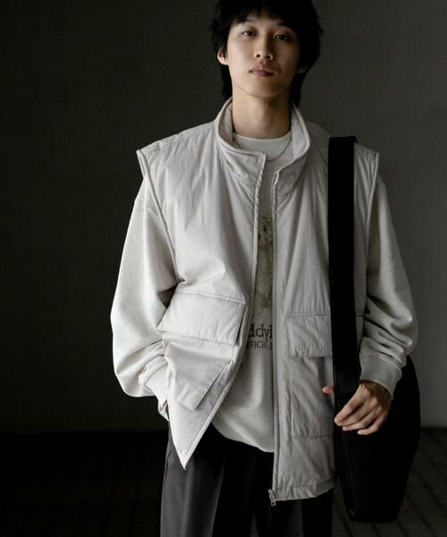 SENSE OF PLACE by URBAN RESEARCH / センスオブプレイス バイ アーバンリサーチ ダウンジャケット・ベスト | ダブルポケットトラックベスト | 詳細18