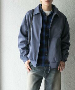 SENSE OF PLACE by URBAN RESEARCH / センスオブプレイス バイ アーバンリサーチ ブルゾン | 『ユニセックス』ツイルスエードタッチZIPブルゾン