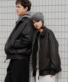 SENSE OF PLACE by URBAN RESEARCH / センスオブプレイス バイ アーバンリサーチ ブルゾン | 『ユニセックス』ツイルスエードタッチZIPブルゾン