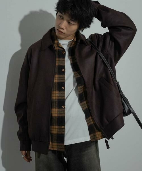 SENSE OF PLACE by URBAN RESEARCH / センスオブプレイス バイ アーバンリサーチ ブルゾン | 『ユニセックス』ツイルスエードタッチZIPブルゾン | 詳細11