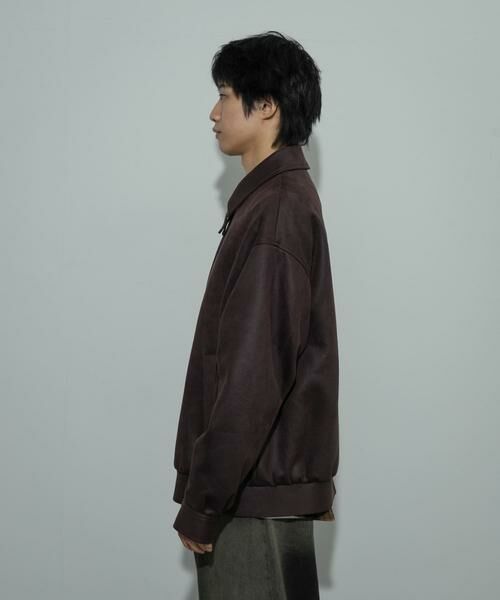 SENSE OF PLACE by URBAN RESEARCH / センスオブプレイス バイ アーバンリサーチ ブルゾン | 『ユニセックス』ツイルスエードタッチZIPブルゾン | 詳細21