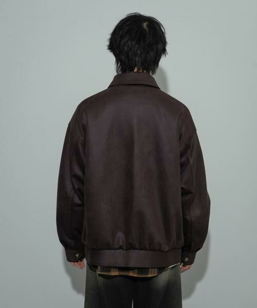 SENSE OF PLACE by URBAN RESEARCH / センスオブプレイス バイ アーバンリサーチ ブルゾン | 『ユニセックス』ツイルスエードタッチZIPブルゾン | 詳細22