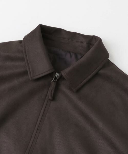 SENSE OF PLACE by URBAN RESEARCH / センスオブプレイス バイ アーバンリサーチ ブルゾン | 『ユニセックス』ツイルスエードタッチZIPブルゾン | 詳細24