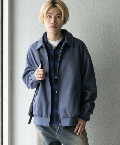 SENSE OF PLACE by URBAN RESEARCH / センスオブプレイス バイ アーバンリサーチ ブルゾン | 『ユニセックス』ツイルスエードタッチZIPブルゾン | 詳細25