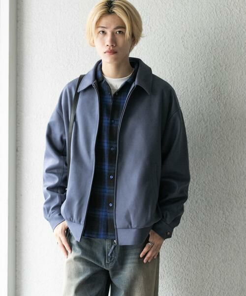 SENSE OF PLACE by URBAN RESEARCH / センスオブプレイス バイ アーバンリサーチ ブルゾン | 『ユニセックス』ツイルスエードタッチZIPブルゾン | 詳細26