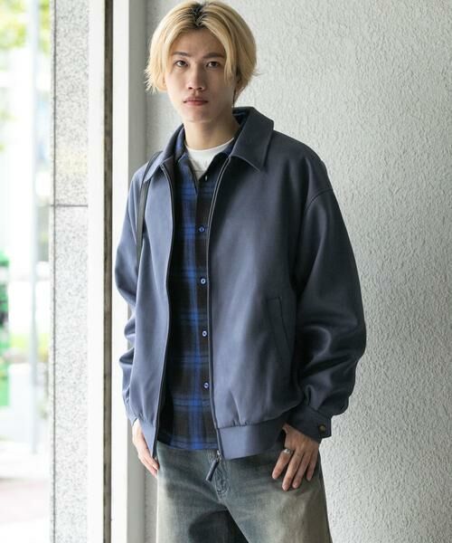 SENSE OF PLACE by URBAN RESEARCH / センスオブプレイス バイ アーバンリサーチ ブルゾン | 『ユニセックス』ツイルスエードタッチZIPブルゾン | 詳細27