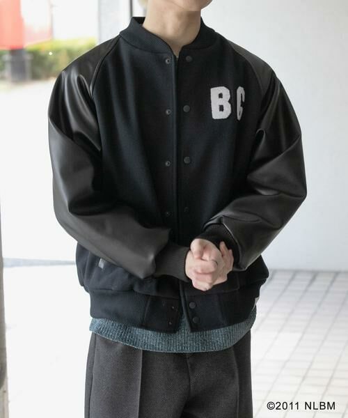 SENSE OF PLACE by URBAN RESEARCH / センスオブプレイス バイ アーバンリサーチ ブルゾン | Negro Leagues　スタジャン | 詳細1