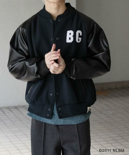 SENSE OF PLACE by URBAN RESEARCH / センスオブプレイス バイ アーバンリサーチ ブルゾン | Negro Leagues　スタジャン | 詳細2