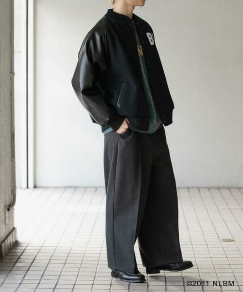 SENSE OF PLACE by URBAN RESEARCH / センスオブプレイス バイ アーバンリサーチ ブルゾン | Negro Leagues　スタジャン | 詳細5