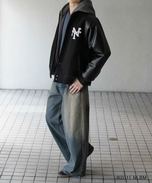 SENSE OF PLACE by URBAN RESEARCH / センスオブプレイス バイ アーバンリサーチ ブルゾン | Negro Leagues　スタジャン | 詳細21