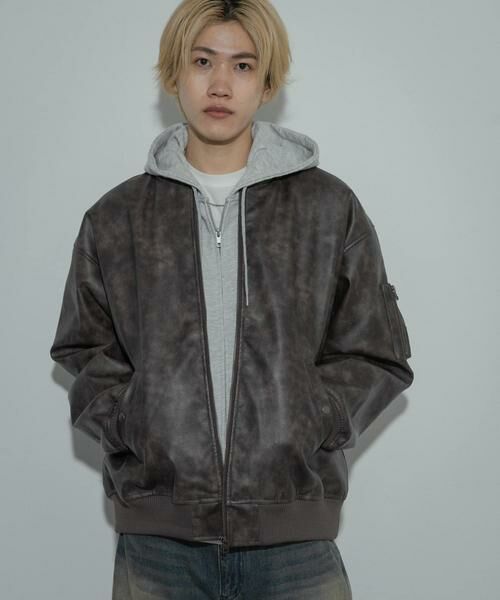 SENSE OF PLACE by URBAN RESEARCH / センスオブプレイス バイ アーバンリサーチ ミリタリージャケット・コート | ヴィンテージライクMA-1 | 詳細2