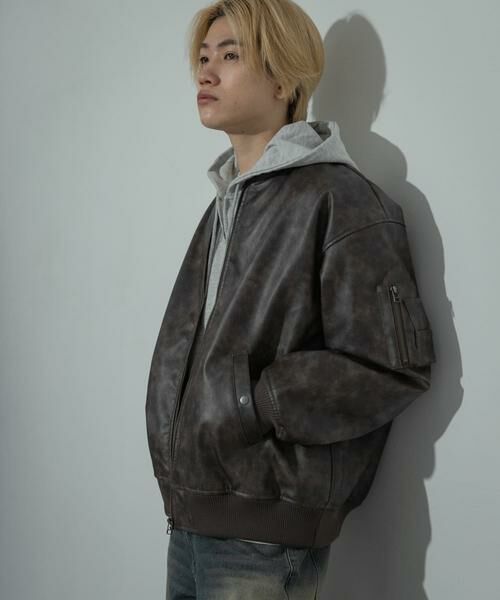 SENSE OF PLACE by URBAN RESEARCH / センスオブプレイス バイ アーバンリサーチ ミリタリージャケット・コート | ヴィンテージライクMA-1 | 詳細3