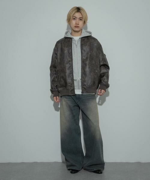 SENSE OF PLACE by URBAN RESEARCH / センスオブプレイス バイ アーバンリサーチ ミリタリージャケット・コート | ヴィンテージライクMA-1 | 詳細5