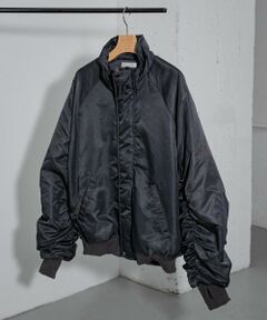 SENSE OF PLACE by URBAN RESEARCH / センスオブプレイス バイ アーバンリサーチ ナイロンジャケット | 『ユニセックス』ナイロンギャザースタンドブルゾン