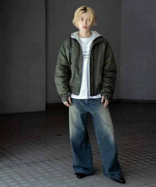 SENSE OF PLACE by URBAN RESEARCH / センスオブプレイス バイ アーバンリサーチ ナイロンジャケット | 『ユニセックス』ナイロンギャザースタンドブルゾン | 詳細8