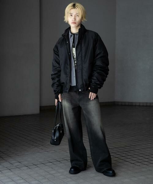 SENSE OF PLACE by URBAN RESEARCH / センスオブプレイス バイ アーバンリサーチ ナイロンジャケット | 『ユニセックス』ナイロンギャザースタンドブルゾン | 詳細26