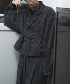 SENSE OF PLACE by URBAN RESEARCH / センスオブプレイス バイ アーバンリサーチ その他アウター | 『わたべ×SOP』『セットアップ対応』ツイードダブルブレストショートジャケット