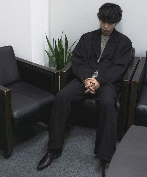 SENSE OF PLACE by URBAN RESEARCH / センスオブプレイス バイ アーバンリサーチ その他アウター | 『わたべ×SOP』『セットアップ対応』ツイードダブルブレストショートジャケット | 詳細1