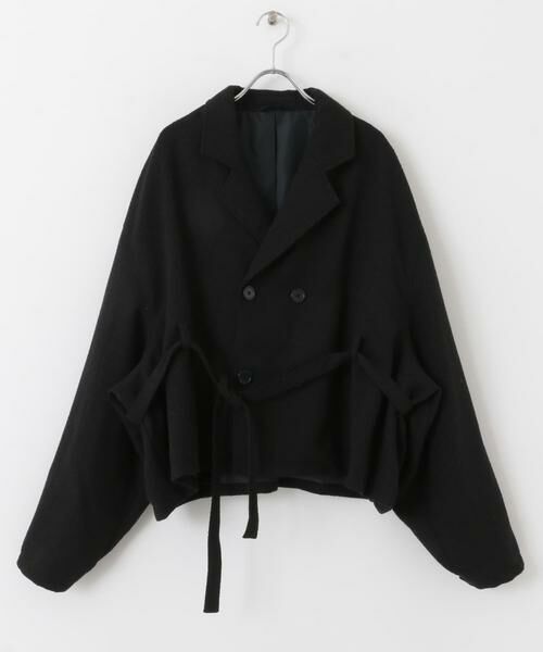 SENSE OF PLACE by URBAN RESEARCH / センスオブプレイス バイ アーバンリサーチ その他アウター | 『わたべ×SOP』『セットアップ対応』ツイードダブルブレストショートジャケット | 詳細13