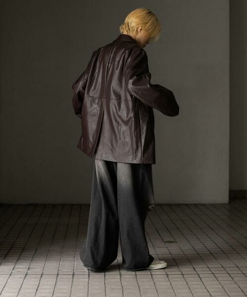 SENSE OF PLACE by URBAN RESEARCH / センスオブプレイス バイ アーバンリサーチ その他アウター | フェイクレザーミドルジャケット | 詳細10