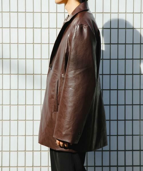 SENSE OF PLACE by URBAN RESEARCH / センスオブプレイス バイ アーバンリサーチ その他アウター | フェイクレザーミドルジャケット | 詳細12