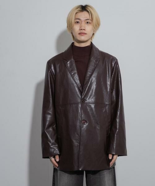 SENSE OF PLACE by URBAN RESEARCH / センスオブプレイス バイ アーバンリサーチ その他アウター | フェイクレザーミドルジャケット | 詳細16