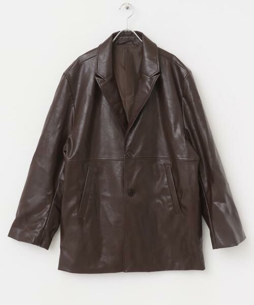 SENSE OF PLACE by URBAN RESEARCH / センスオブプレイス バイ アーバンリサーチ その他アウター | フェイクレザーミドルジャケット | 詳細19