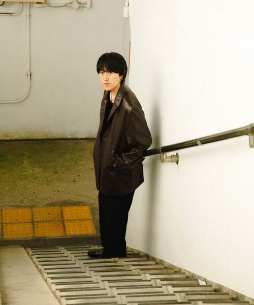 SENSE OF PLACE by URBAN RESEARCH / センスオブプレイス バイ アーバンリサーチ その他アウター | フェイクレザーミドルジャケット | 詳細2