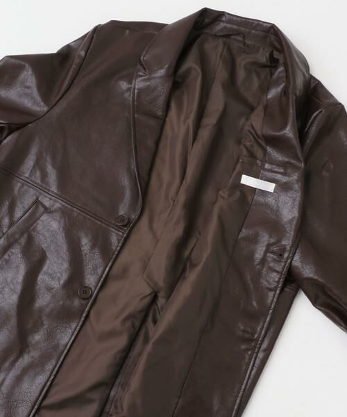 SENSE OF PLACE by URBAN RESEARCH / センスオブプレイス バイ アーバンリサーチ その他アウター | フェイクレザーミドルジャケット | 詳細20