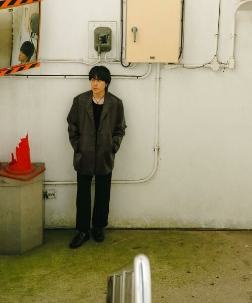 SENSE OF PLACE by URBAN RESEARCH / センスオブプレイス バイ アーバンリサーチ その他アウター | フェイクレザーミドルジャケット | 詳細3