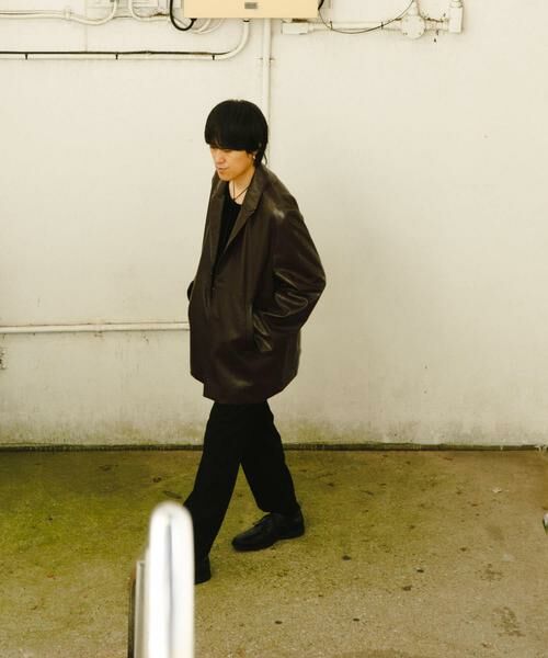 SENSE OF PLACE by URBAN RESEARCH / センスオブプレイス バイ アーバンリサーチ その他アウター | フェイクレザーミドルジャケット | 詳細4