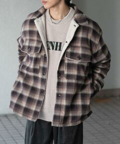 SENSE OF PLACE by URBAN RESEARCH / センスオブプレイス バイ アーバンリサーチ その他アウター | オンブレーチェックボアジャケット