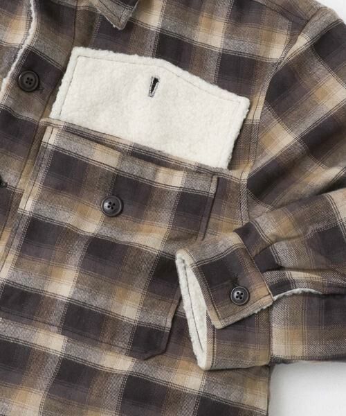 SENSE OF PLACE by URBAN RESEARCH / センスオブプレイス バイ アーバンリサーチ その他アウター | オンブレーチェックボアジャケット | 詳細7