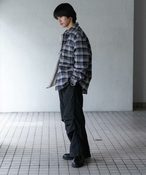 SENSE OF PLACE by URBAN RESEARCH / センスオブプレイス バイ アーバンリサーチ その他アウター | オンブレーチェックボアジャケット | 詳細12