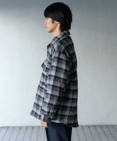 SENSE OF PLACE by URBAN RESEARCH / センスオブプレイス バイ アーバンリサーチ その他アウター | オンブレーチェックボアジャケット | 詳細14