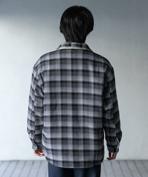 SENSE OF PLACE by URBAN RESEARCH / センスオブプレイス バイ アーバンリサーチ その他アウター | オンブレーチェックボアジャケット | 詳細15