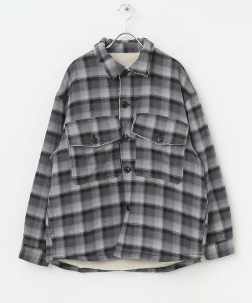 SENSE OF PLACE by URBAN RESEARCH / センスオブプレイス バイ アーバンリサーチ その他アウター | オンブレーチェックボアジャケット | 詳細16