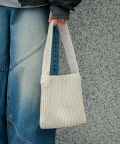 SENSE OF PLACE by URBAN RESEARCH / センスオブプレイス バイ アーバンリサーチ トートバッグ | ニットスクエアバッグ
