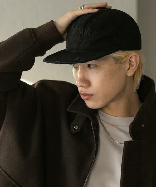 SENSE OF PLACE by URBAN RESEARCH / センスオブプレイス バイ アーバンリサーチ キャップ | ロゴシシュウダメージキャップ | 詳細3