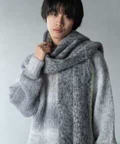 SENSE OF PLACE by URBAN RESEARCH / センスオブプレイス バイ アーバンリサーチ マフラー・ショール・スヌード・ストール | ミックスボリューム大判マフラー