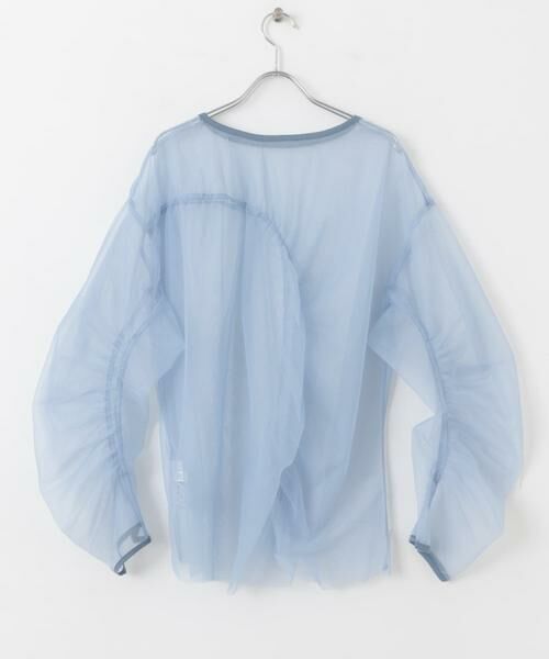 SENSE OF PLACE by URBAN RESEARCH / センスオブプレイス バイ アーバンリサーチ Tシャツ | シャーリングチュールトップ | 詳細10