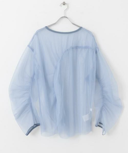 SENSE OF PLACE by URBAN RESEARCH / センスオブプレイス バイ アーバンリサーチ Tシャツ | シャーリングチュールトップ | 詳細9