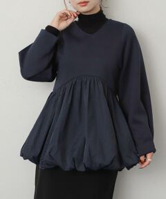 SENSE OF PLACE by URBAN RESEARCH / センスオブプレイス バイ アーバンリサーチ Tシャツ | バルーンドッキングカットトップ