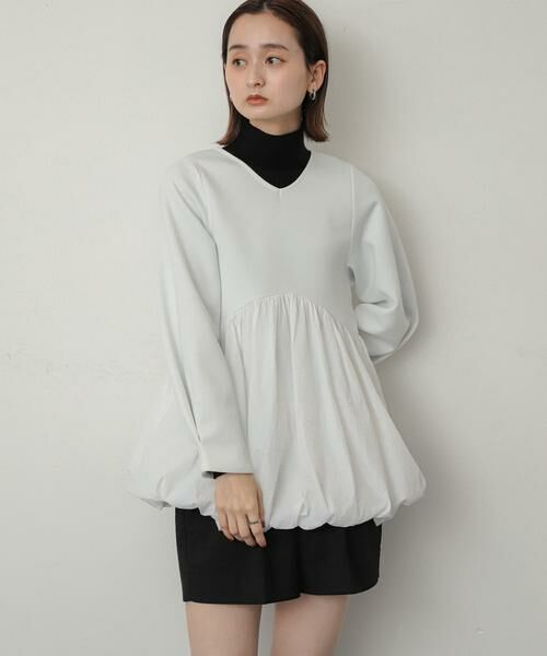 SENSE OF PLACE by URBAN RESEARCH / センスオブプレイス バイ アーバンリサーチ Tシャツ | バルーンドッキングカットトップ | 詳細18